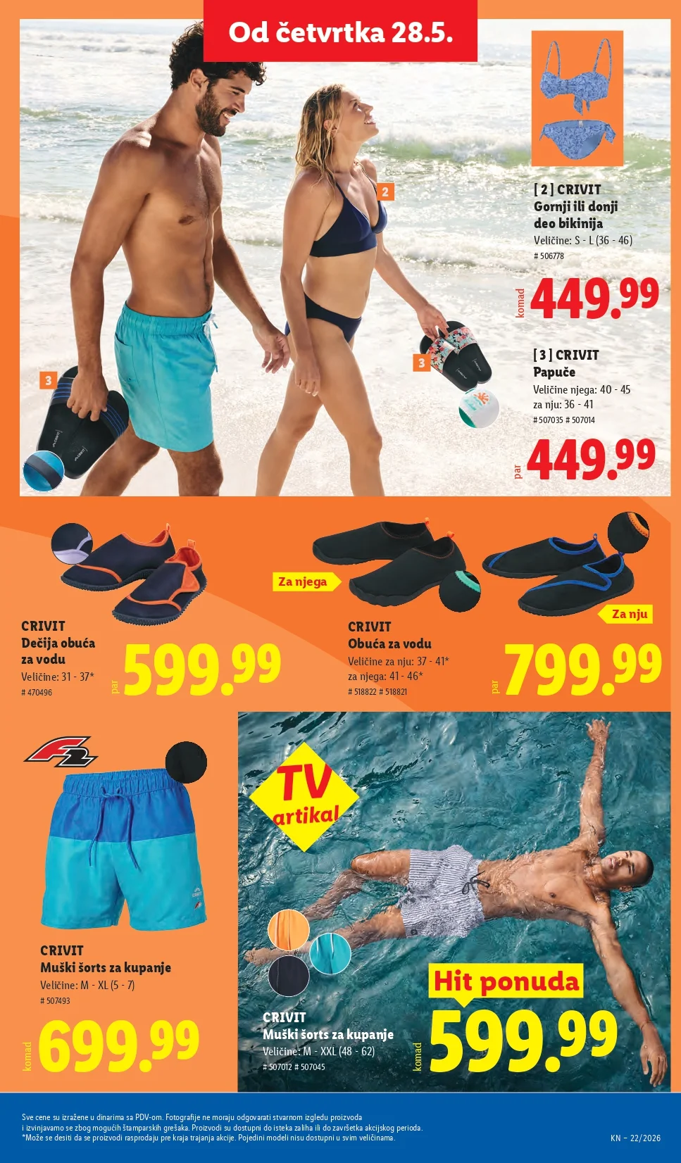 Lidl katalog PREHRANA/NEPREHRANA 28.5-3.6.2026.