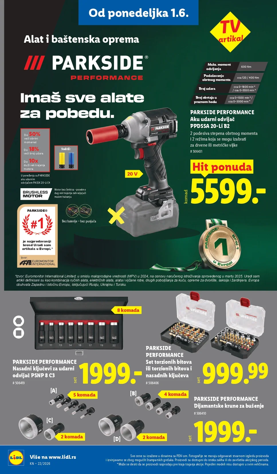 Lidl katalog PREHRANA/NEPREHRANA 28.5-3.6.2026.