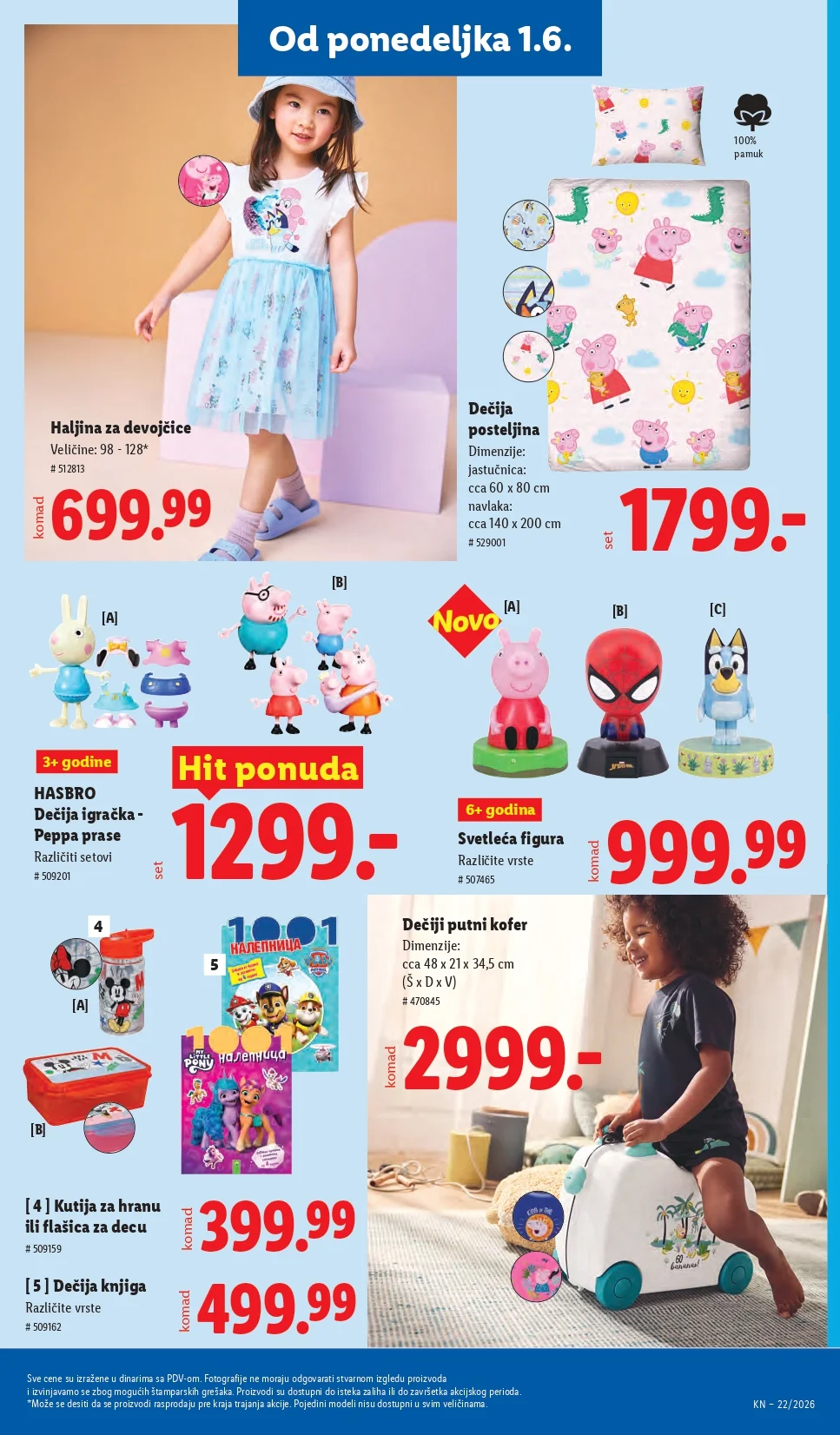 Lidl katalog PREHRANA/NEPREHRANA 28.5-3.6.2026.