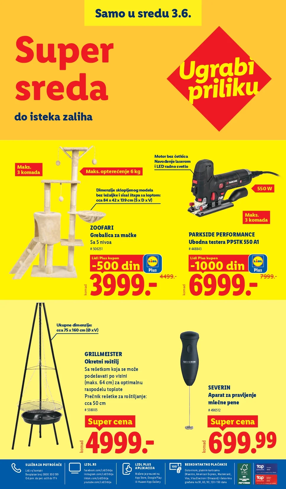 Lidl katalog PREHRANA/NEPREHRANA 28.5-3.6.2026.