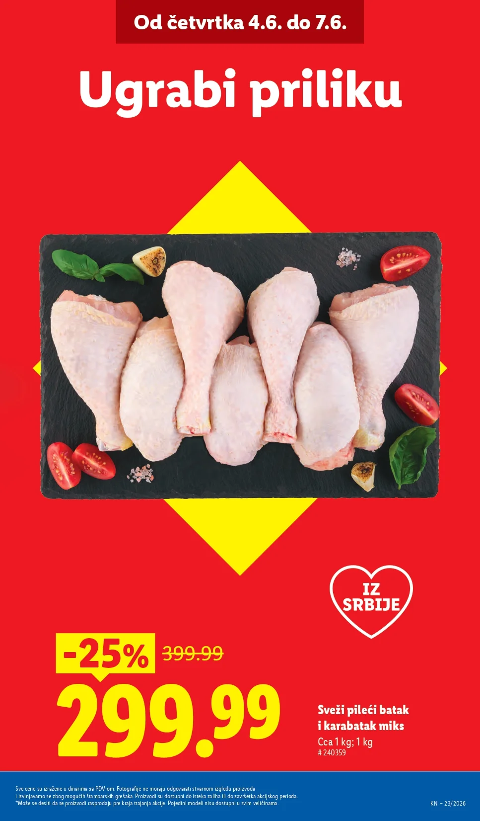 Lidl katalog PREHRANA/NEPREHRANA 4-10.6.2026.