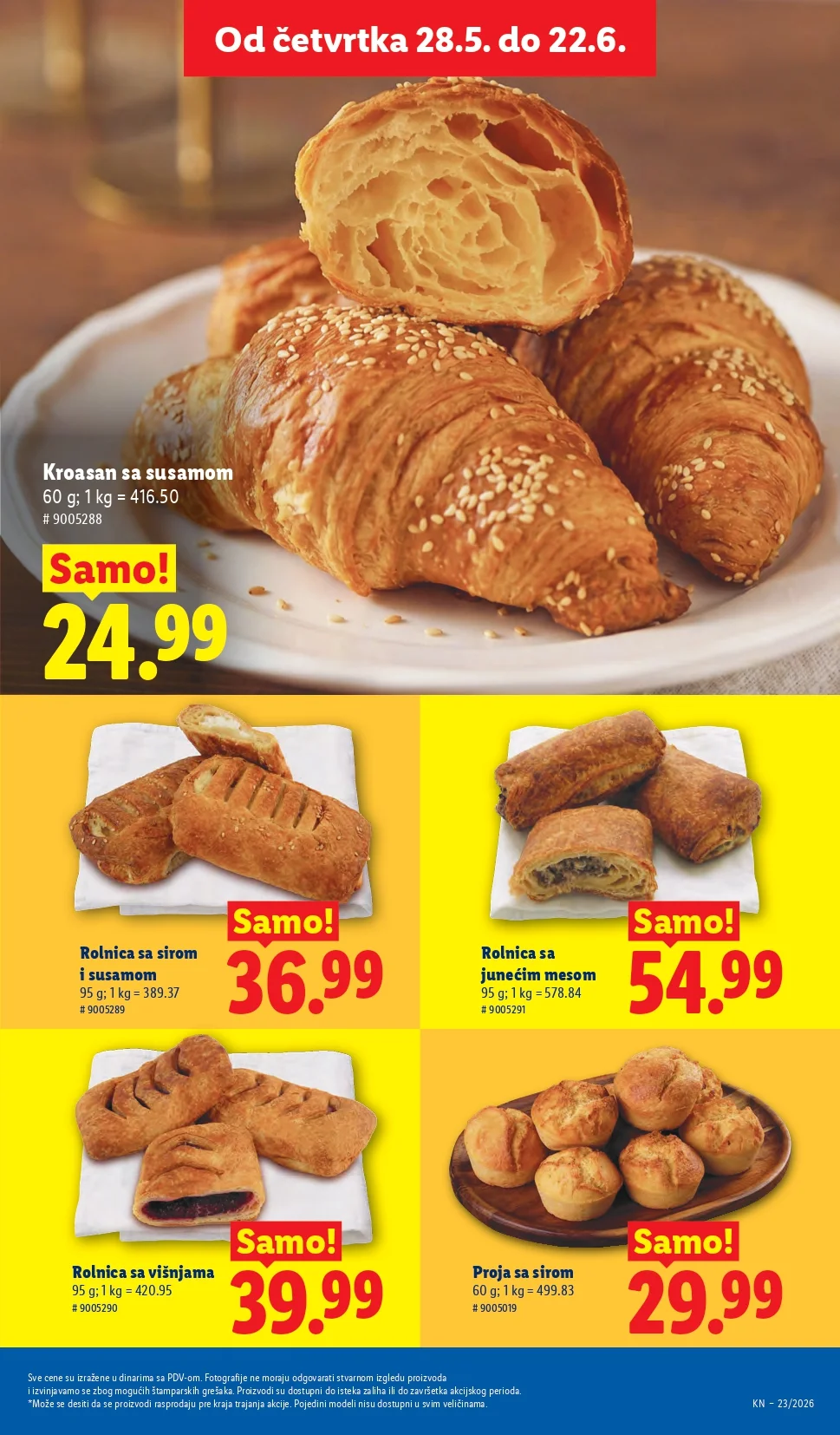 Lidl katalog PREHRANA/NEPREHRANA 4-10.6.2026.