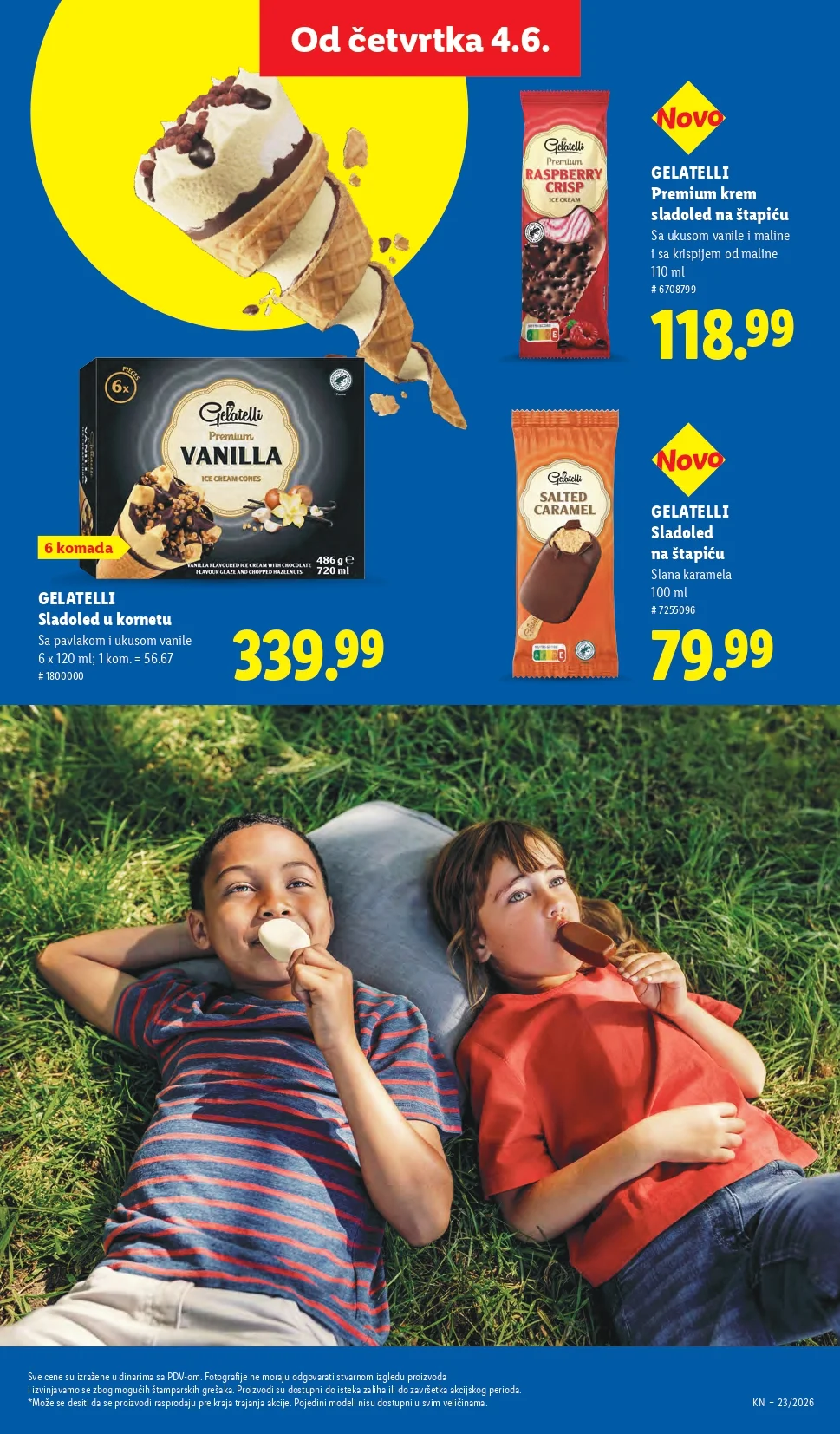 Lidl katalog PREHRANA/NEPREHRANA 4-10.6.2026.