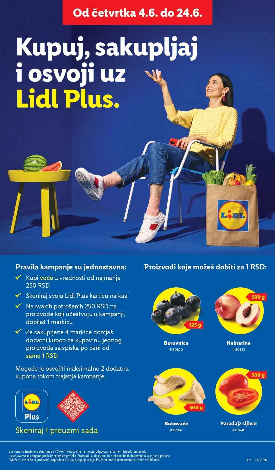 Lidl katalog PREHRANA/NEPREHRANA 4-10.6.2026.