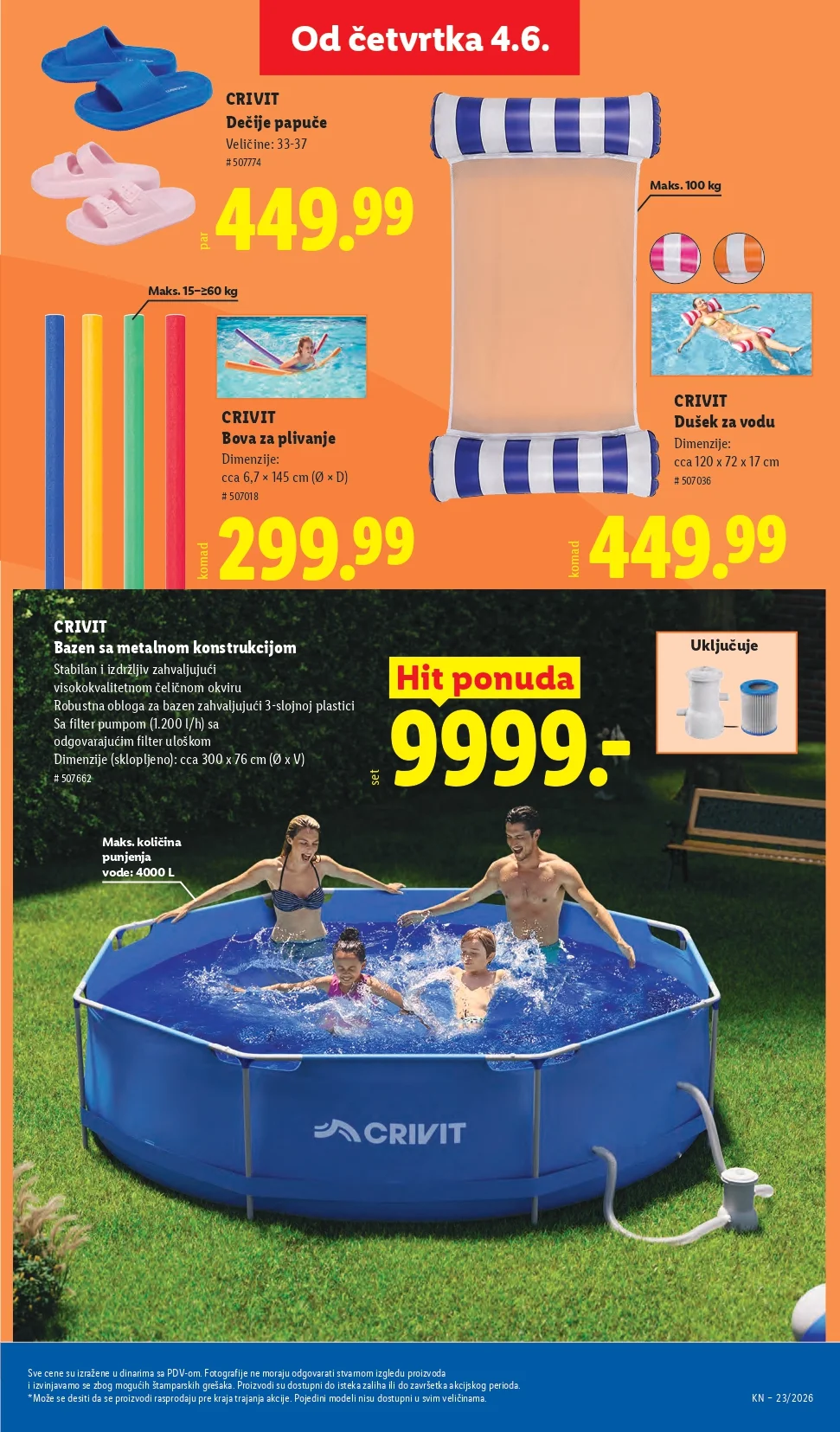 Lidl katalog PREHRANA/NEPREHRANA 4-10.6.2026.