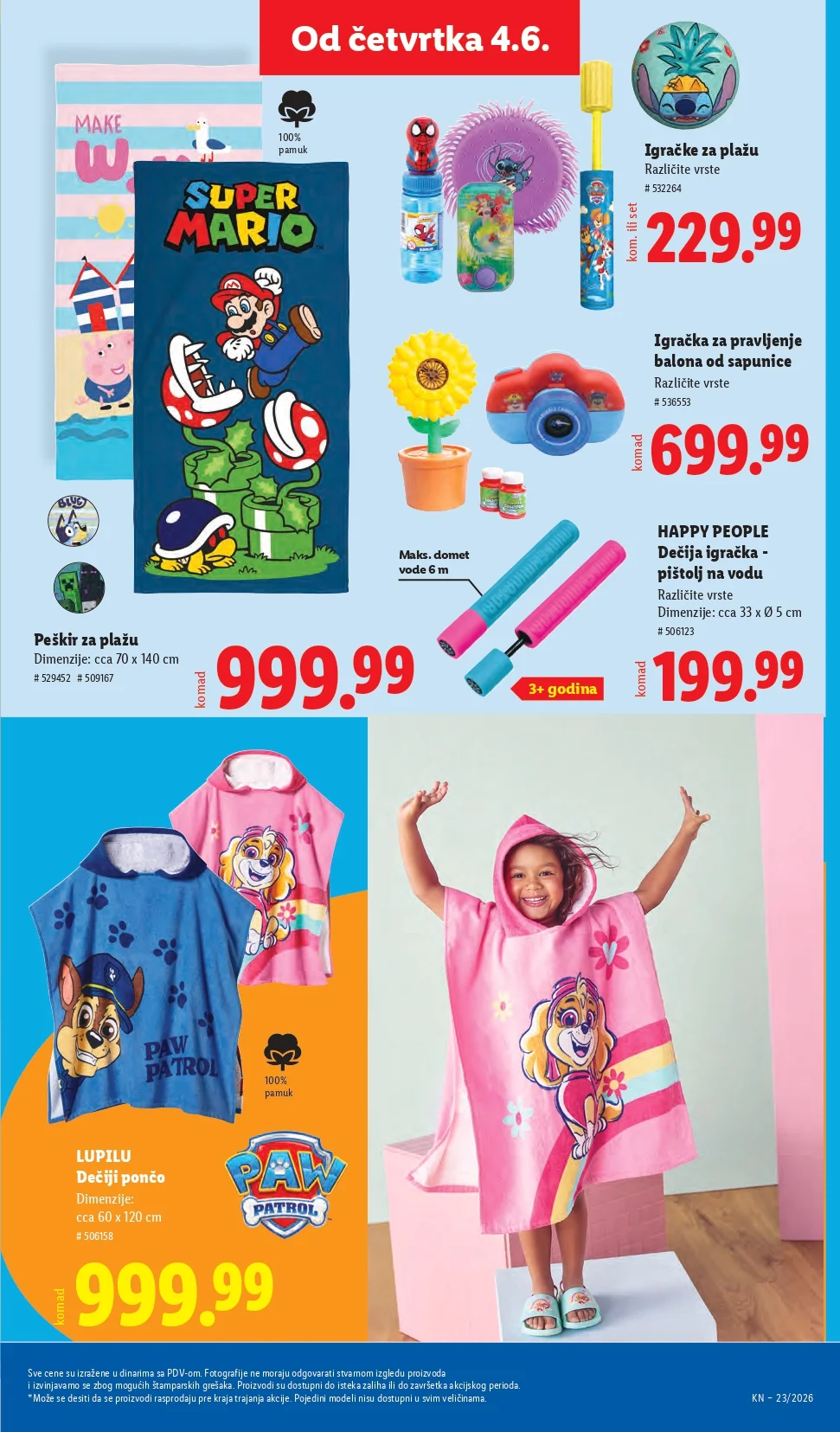 Lidl katalog PREHRANA/NEPREHRANA 4-10.6.2026.