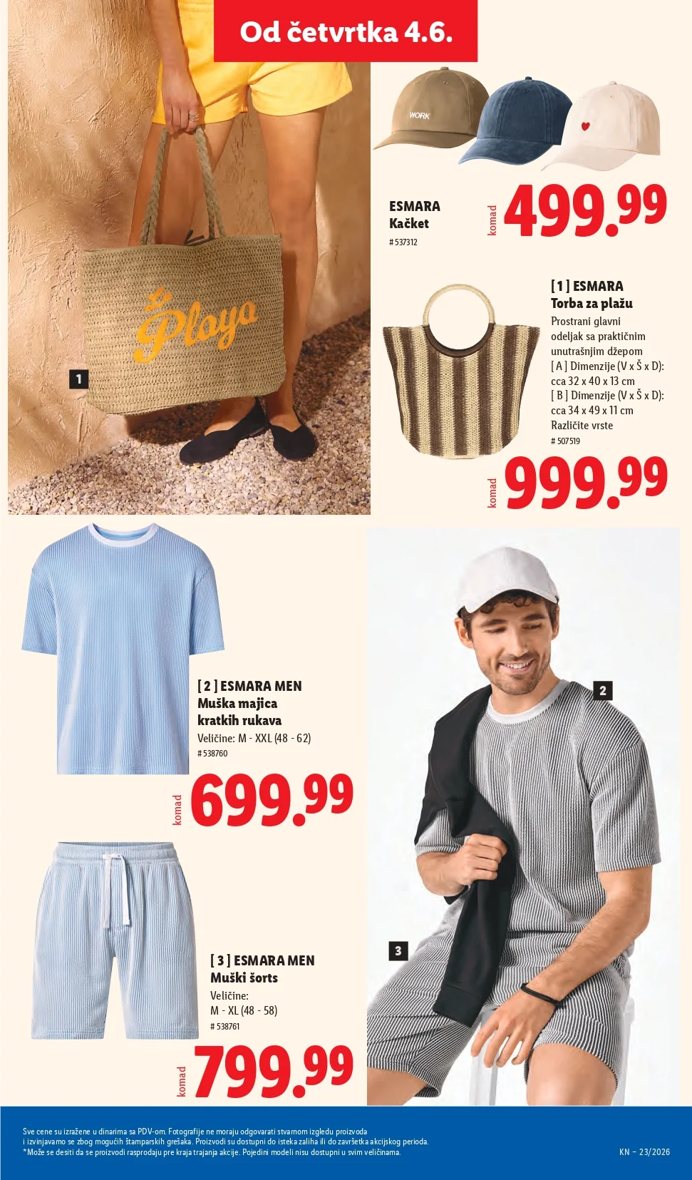 Lidl katalog PREHRANA/NEPREHRANA 4-10.6.2026.