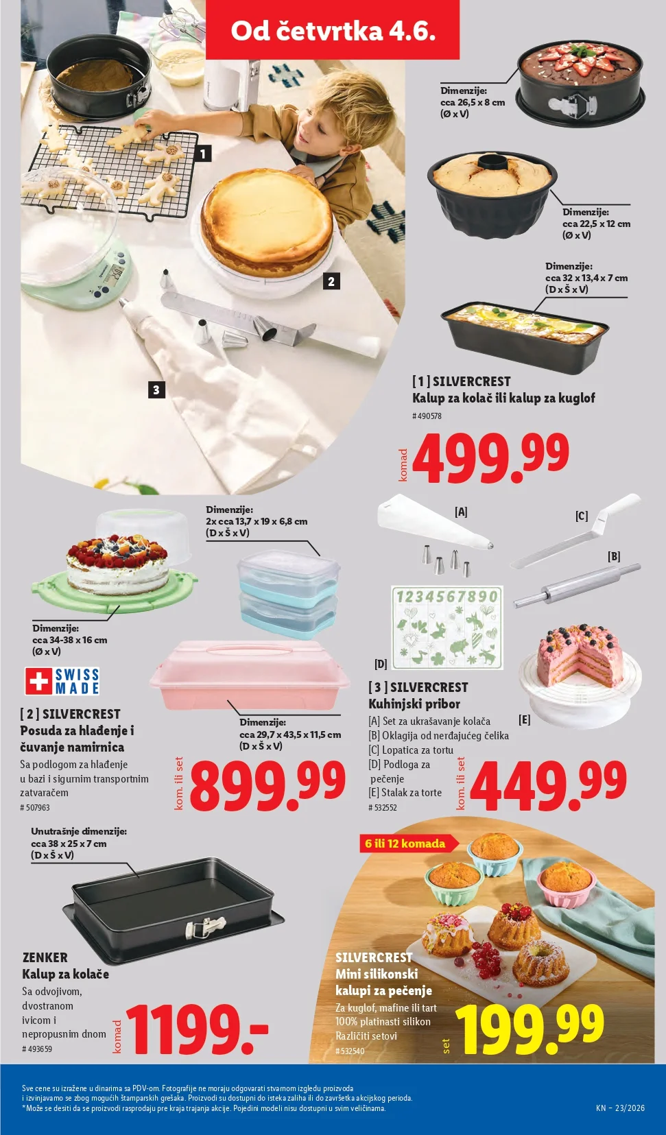 Lidl katalog PREHRANA/NEPREHRANA 4-10.6.2026.