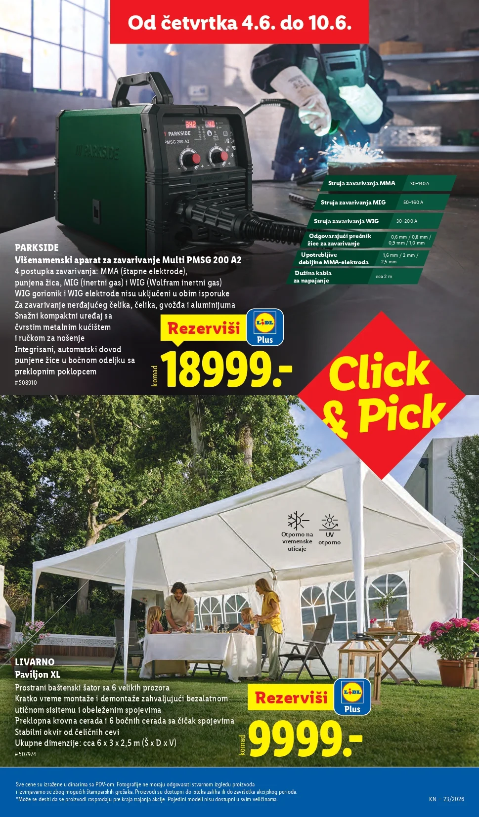 Lidl katalog PREHRANA/NEPREHRANA 4-10.6.2026.