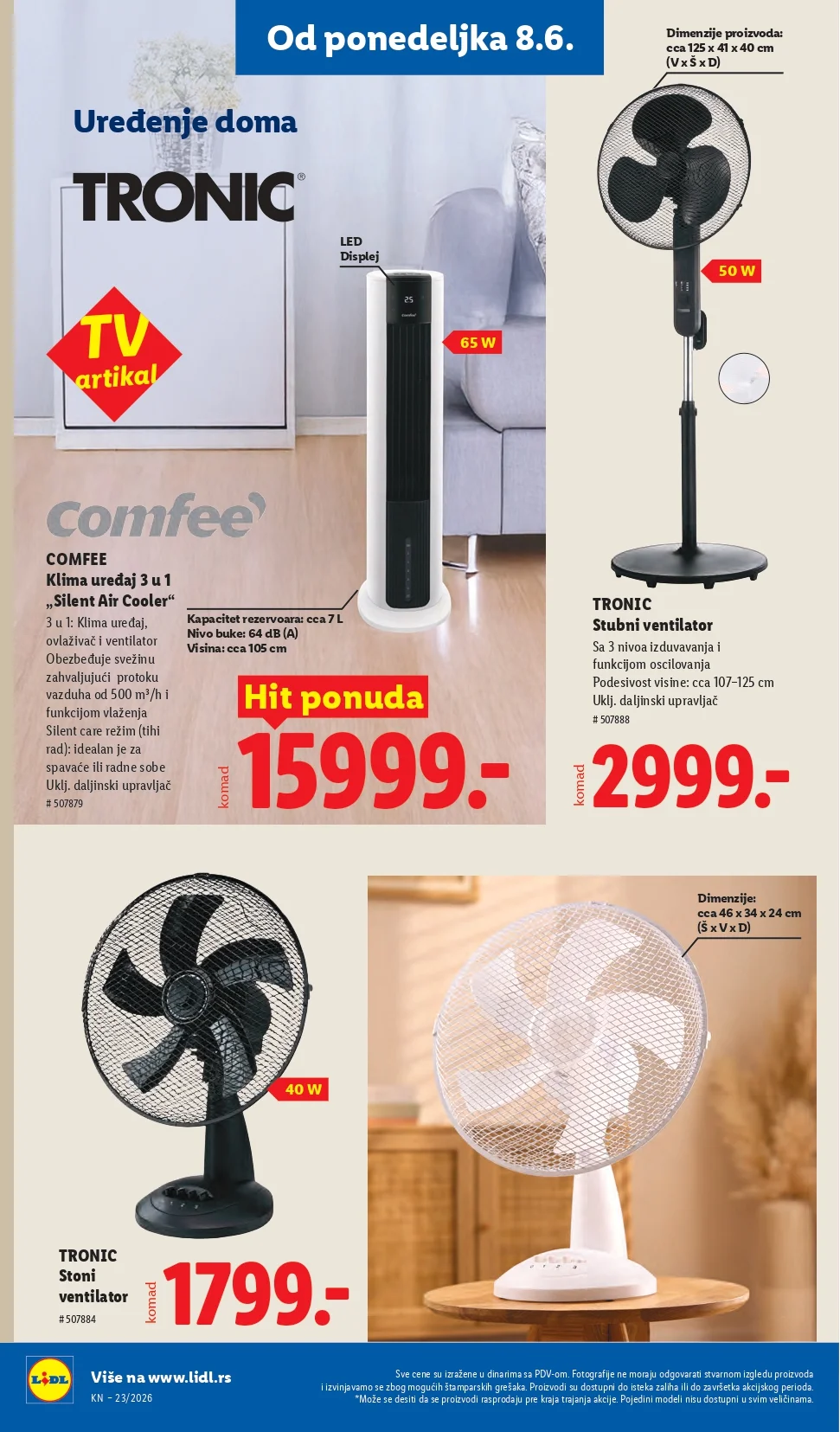 Lidl katalog PREHRANA/NEPREHRANA 4-10.6.2026.