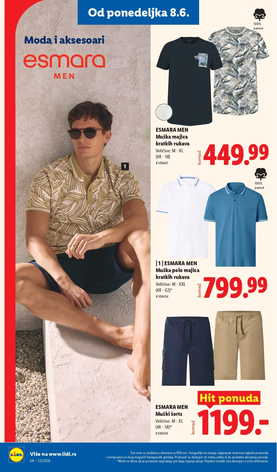 Lidl katalog PREHRANA/NEPREHRANA 4-10.6.2026.