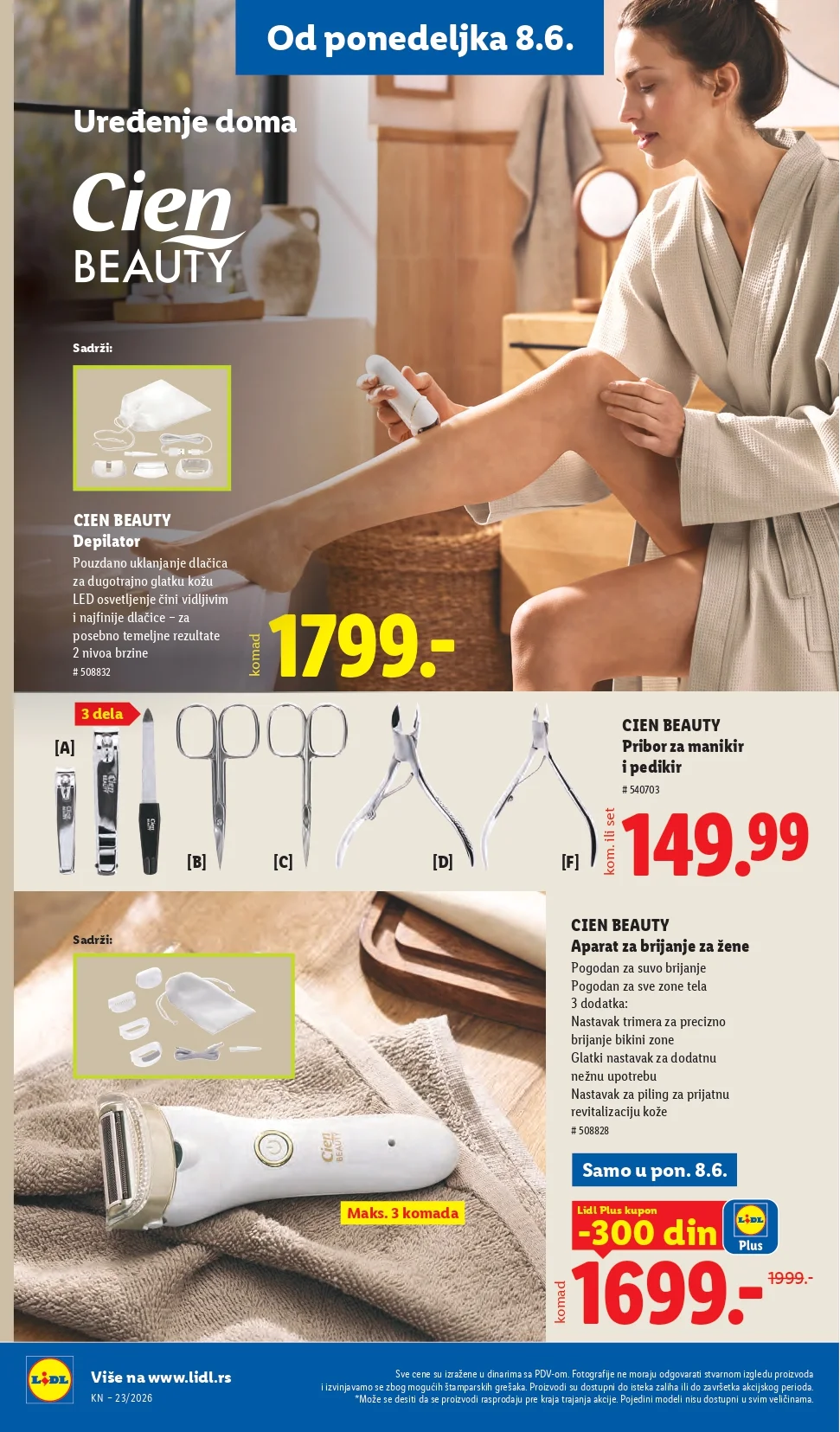 Lidl katalog PREHRANA/NEPREHRANA 4-10.6.2026.