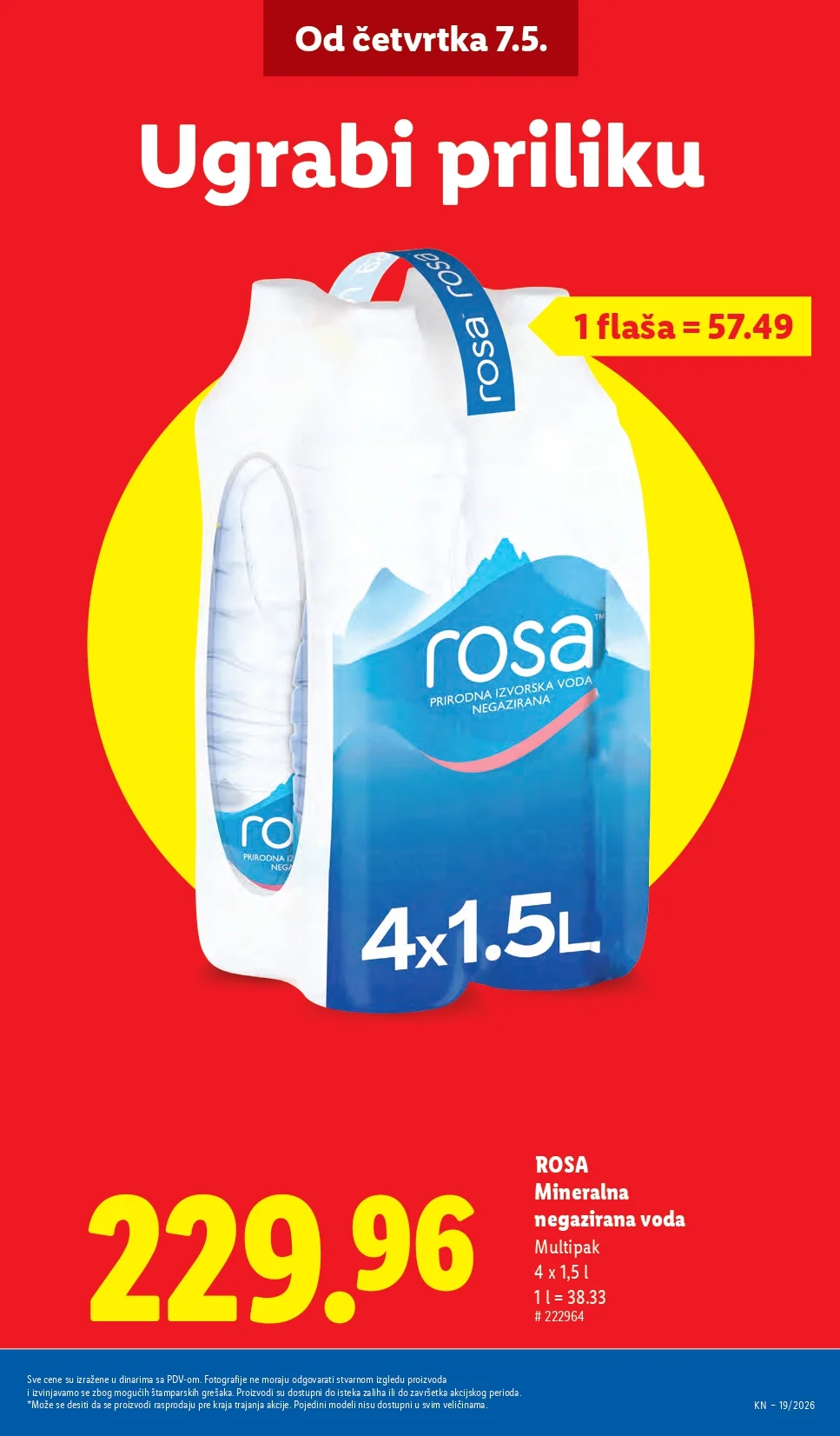 Lidl katalog PREHRANA/NEPREHRANA 7-13.5.2026.