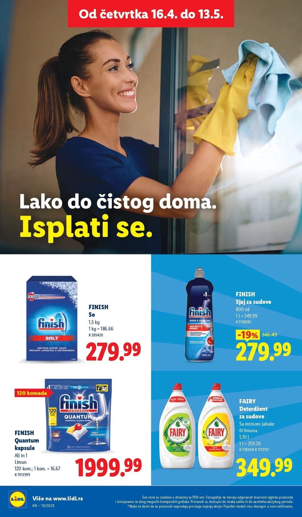 Lidl katalog PREHRANA/NEPREHRANA 7-13.5.2026.