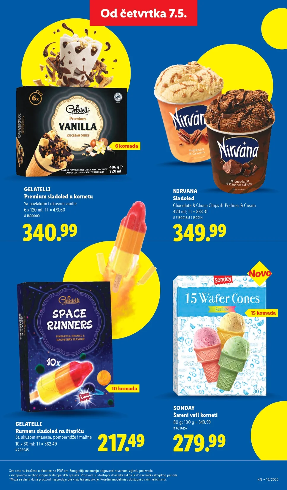 Lidl katalog PREHRANA/NEPREHRANA 7-13.5.2026.