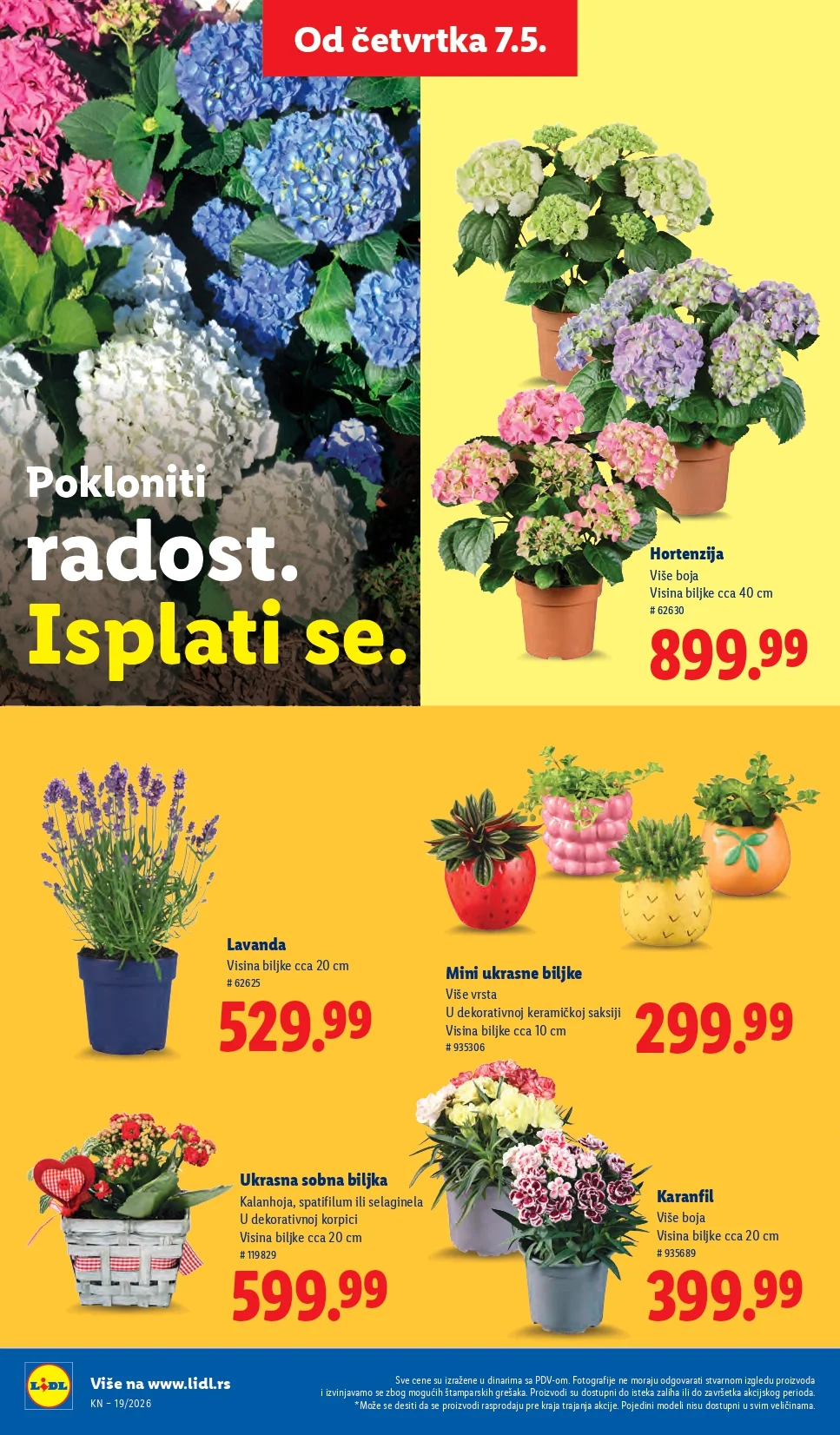 Lidl katalog PREHRANA/NEPREHRANA 7-13.5.2026.