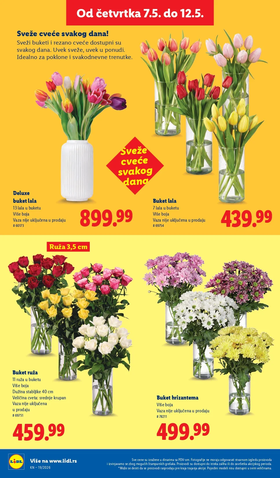Lidl katalog PREHRANA/NEPREHRANA 7-13.5.2026.
