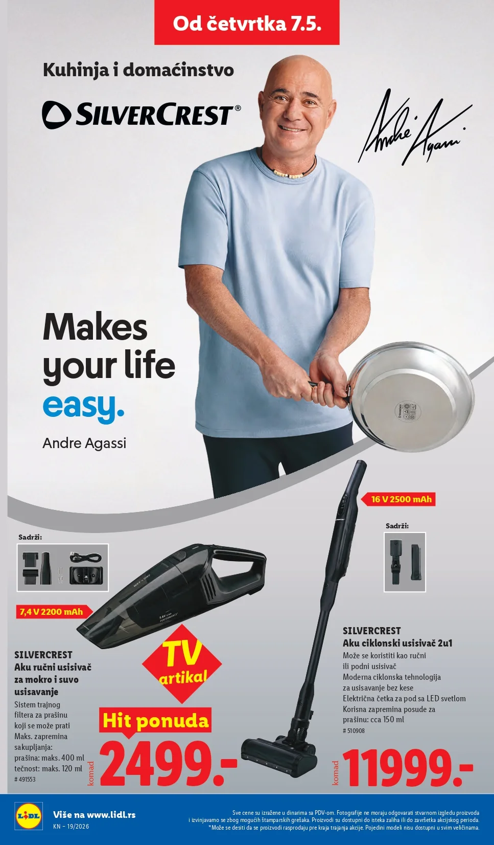 Lidl katalog PREHRANA/NEPREHRANA 7-13.5.2026.