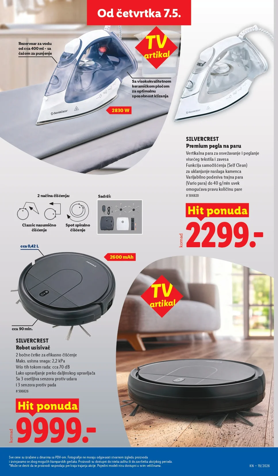 Lidl katalog PREHRANA/NEPREHRANA 7-13.5.2026.