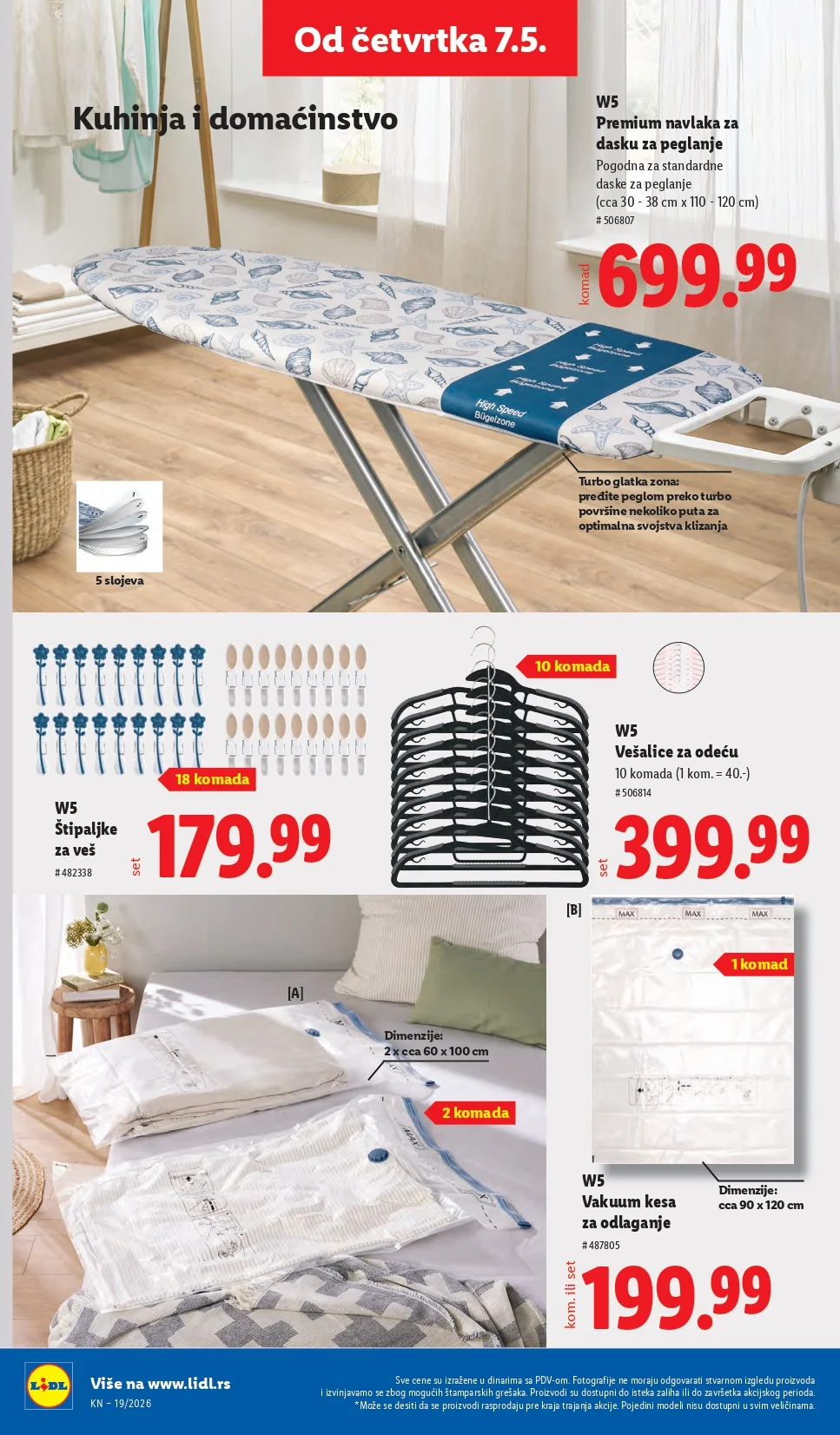 Lidl katalog PREHRANA/NEPREHRANA 7-13.5.2026.