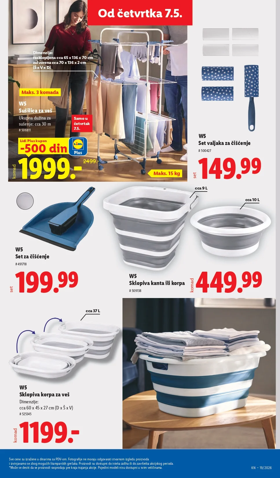 Lidl katalog PREHRANA/NEPREHRANA 7-13.5.2026.