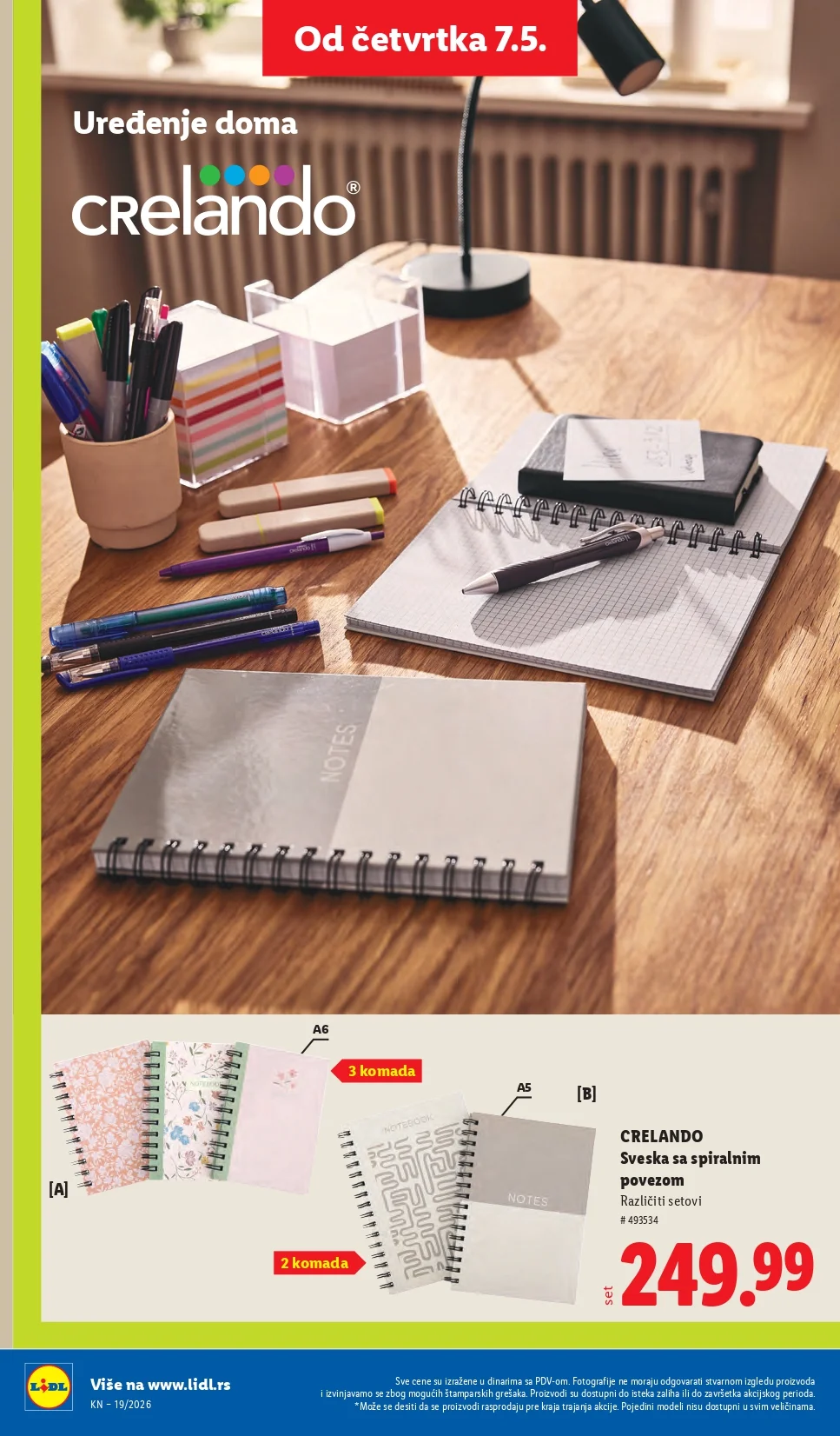 Lidl katalog PREHRANA/NEPREHRANA 7-13.5.2026.