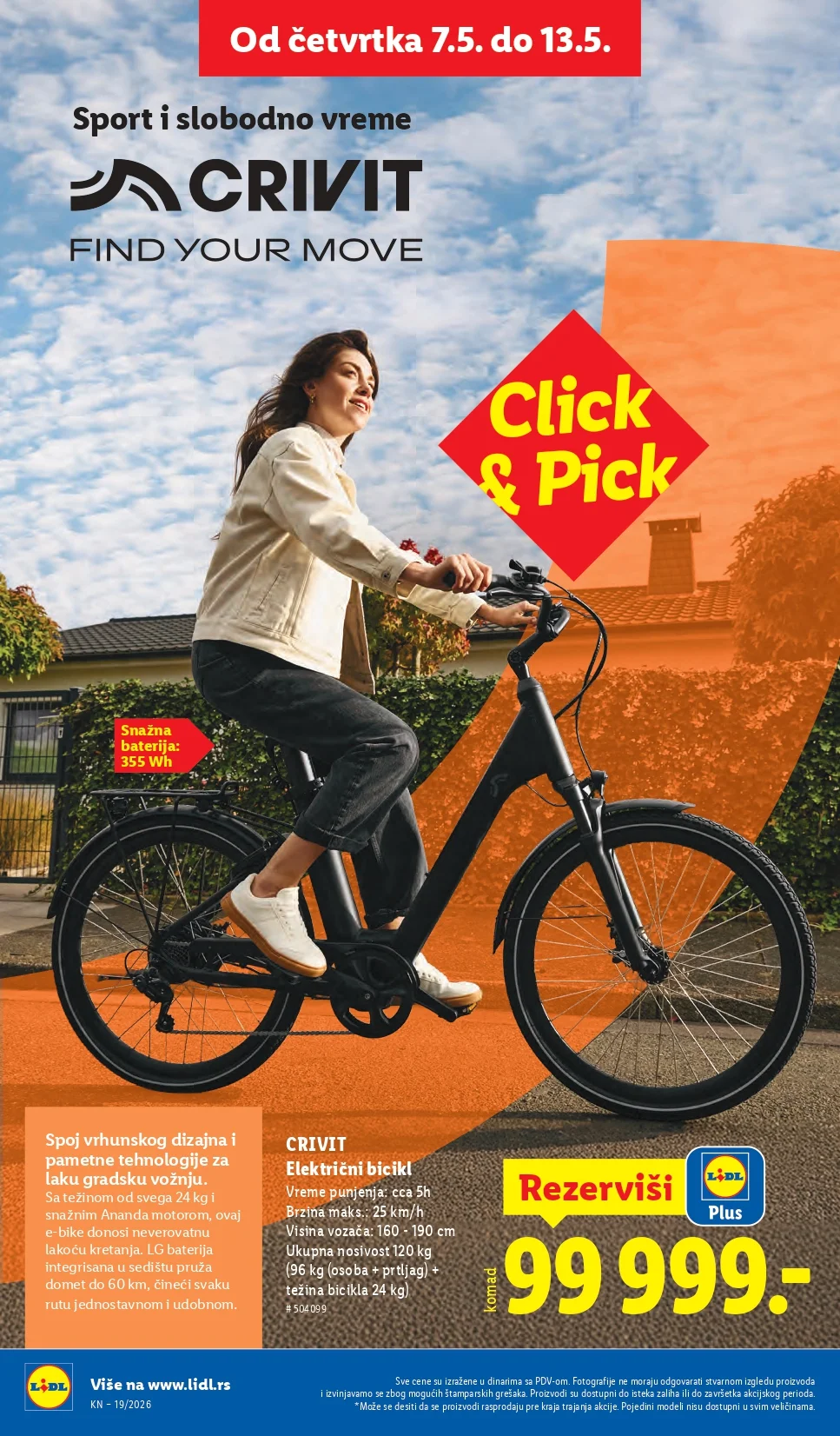 Lidl katalog PREHRANA/NEPREHRANA 7-13.5.2026.