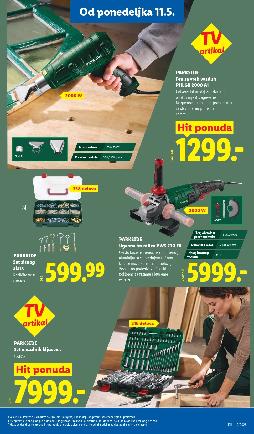Lidl katalog PREHRANA/NEPREHRANA 7-13.5.2026.