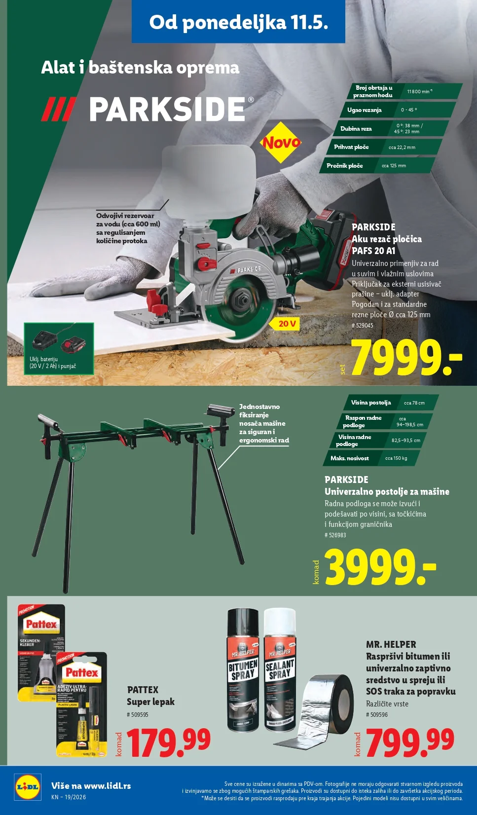 Lidl katalog PREHRANA/NEPREHRANA 7-13.5.2026.