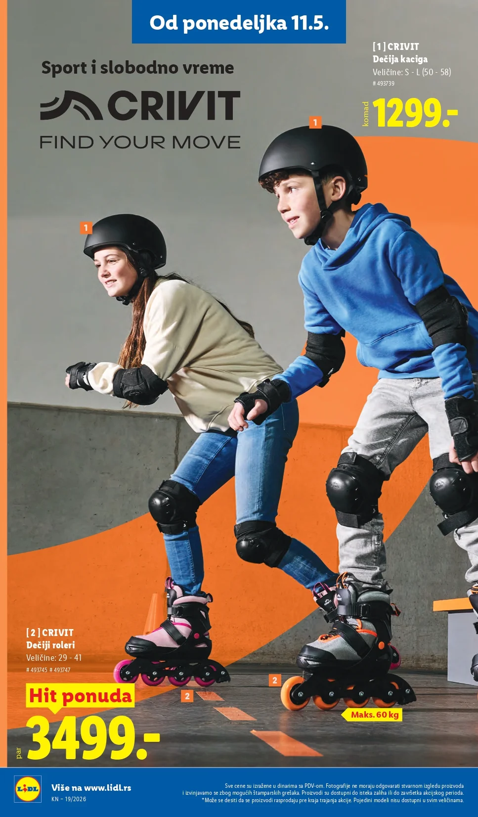 Lidl katalog PREHRANA/NEPREHRANA 7-13.5.2026.