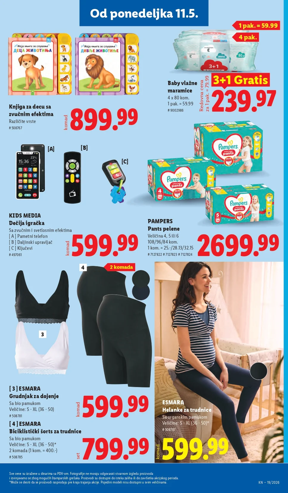 Lidl katalog PREHRANA/NEPREHRANA 7-13.5.2026.