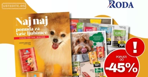 Roda & Idea katalog KUĆNI LJUBIMCI 14.5-9.6.2026.