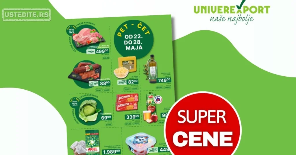 Univerexport katalog 22-28.5.2026.