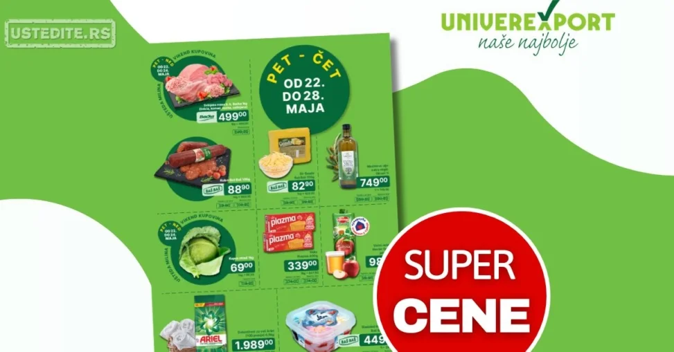 Univerexport katalog 22-28.5.2026.