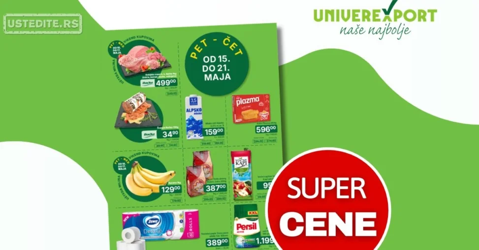 Univerexport katalog 15-21.5.2026.