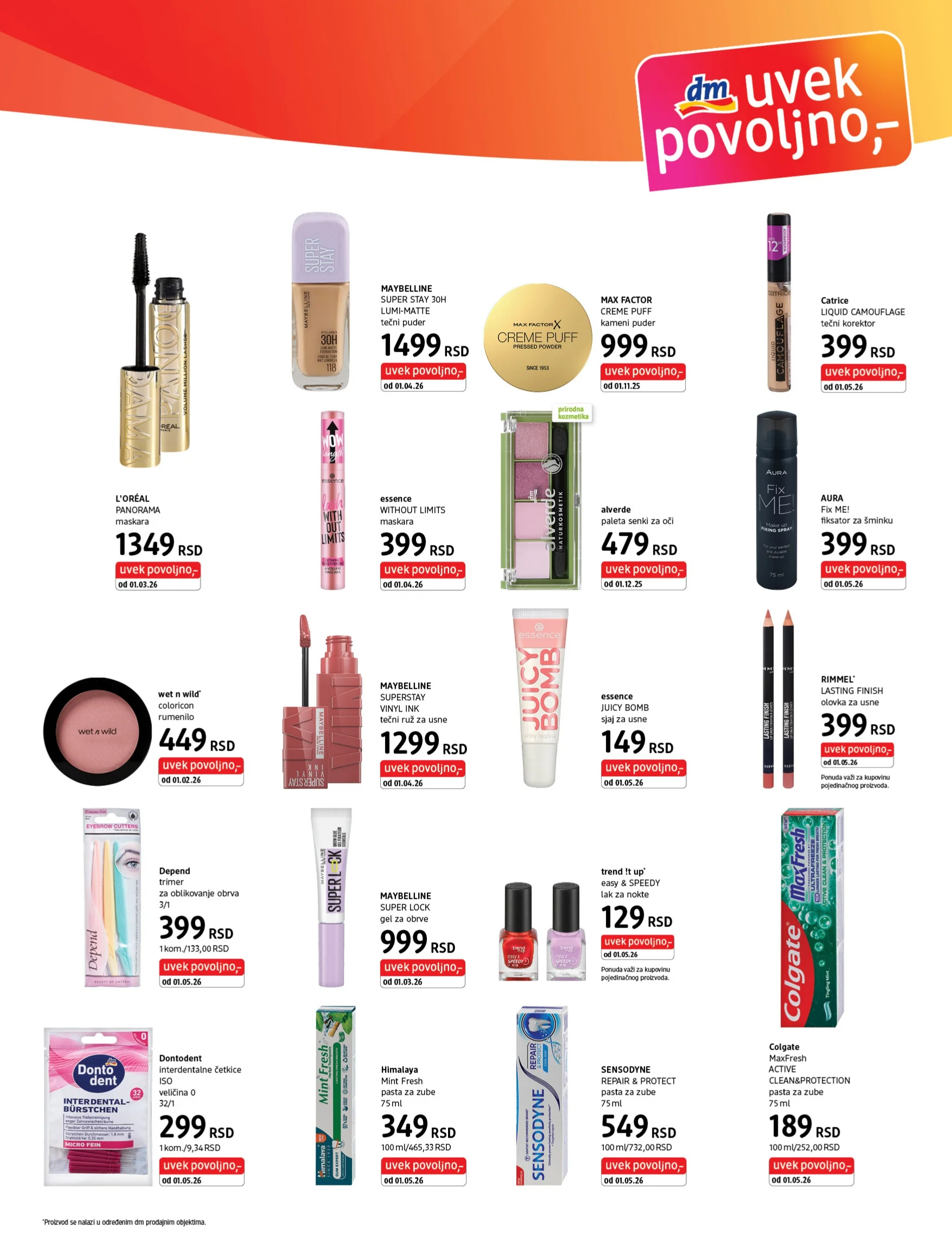 dm Express katalog 16-31.5.2026.