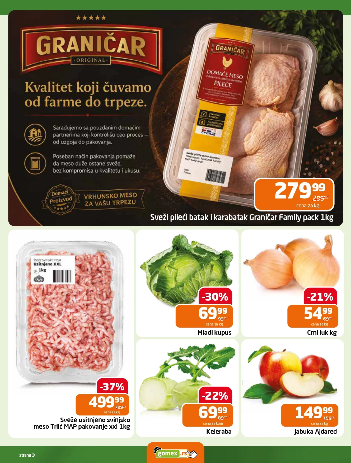 Gomex katalog AKCIJE IZ ŠEŠIRA 27.5-9.6.2026.