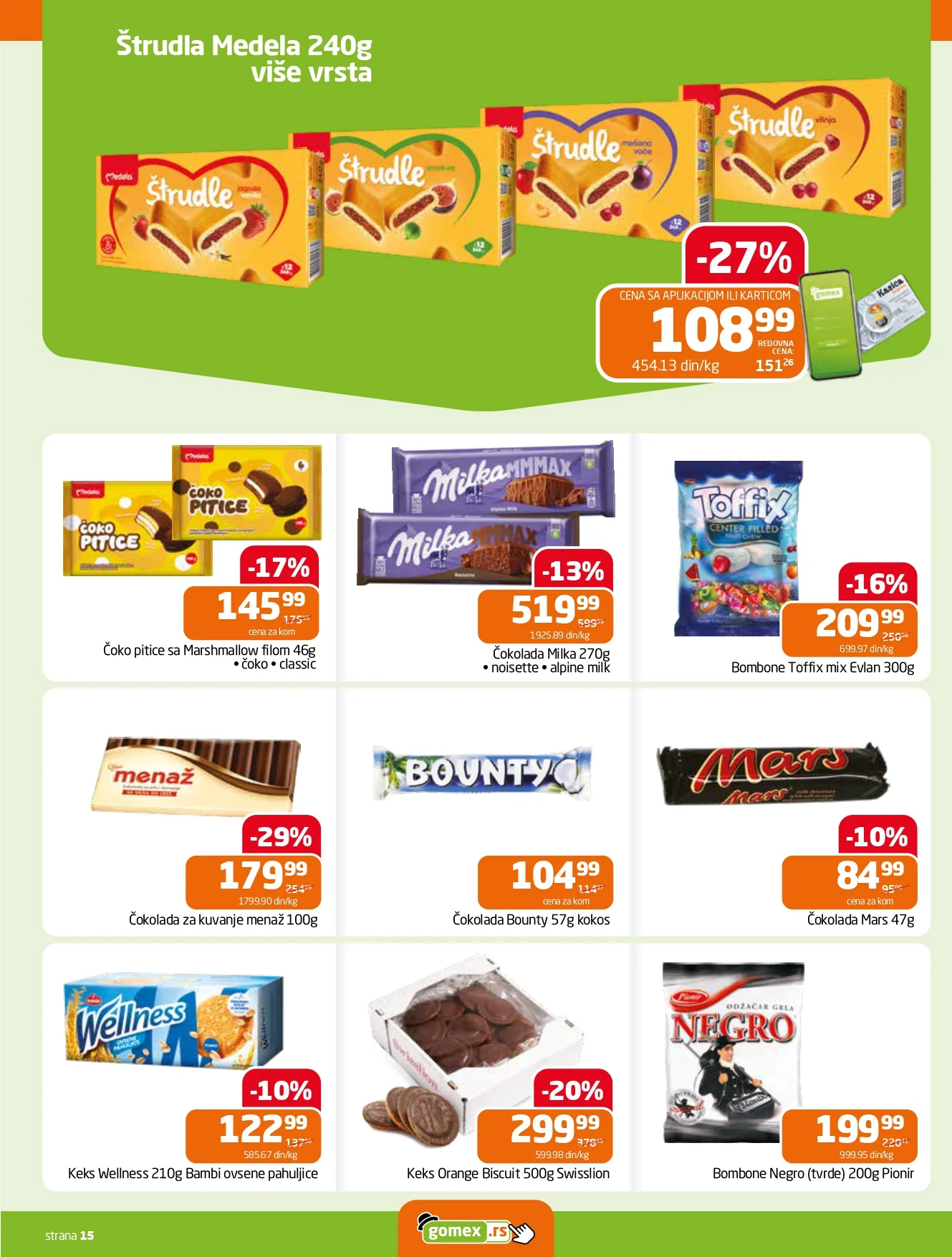 Gomex katalog AKCIJE IZ ŠEŠIRA 27.5-9.6.2026.