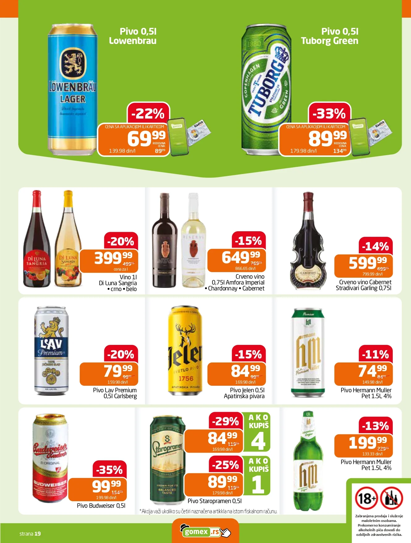 Gomex katalog AKCIJE IZ ŠEŠIRA 27.5-9.6.2026.