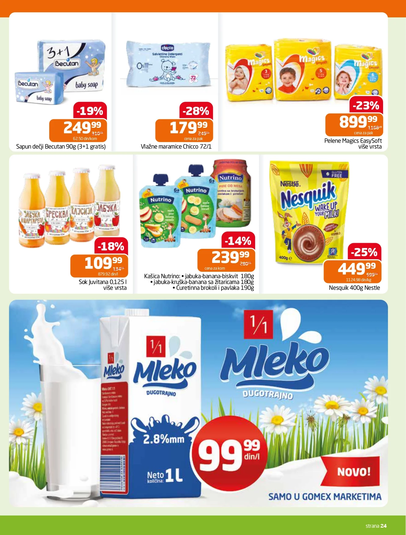 Gomex katalog AKCIJE IZ ŠEŠIRA 27.5-9.6.2026.