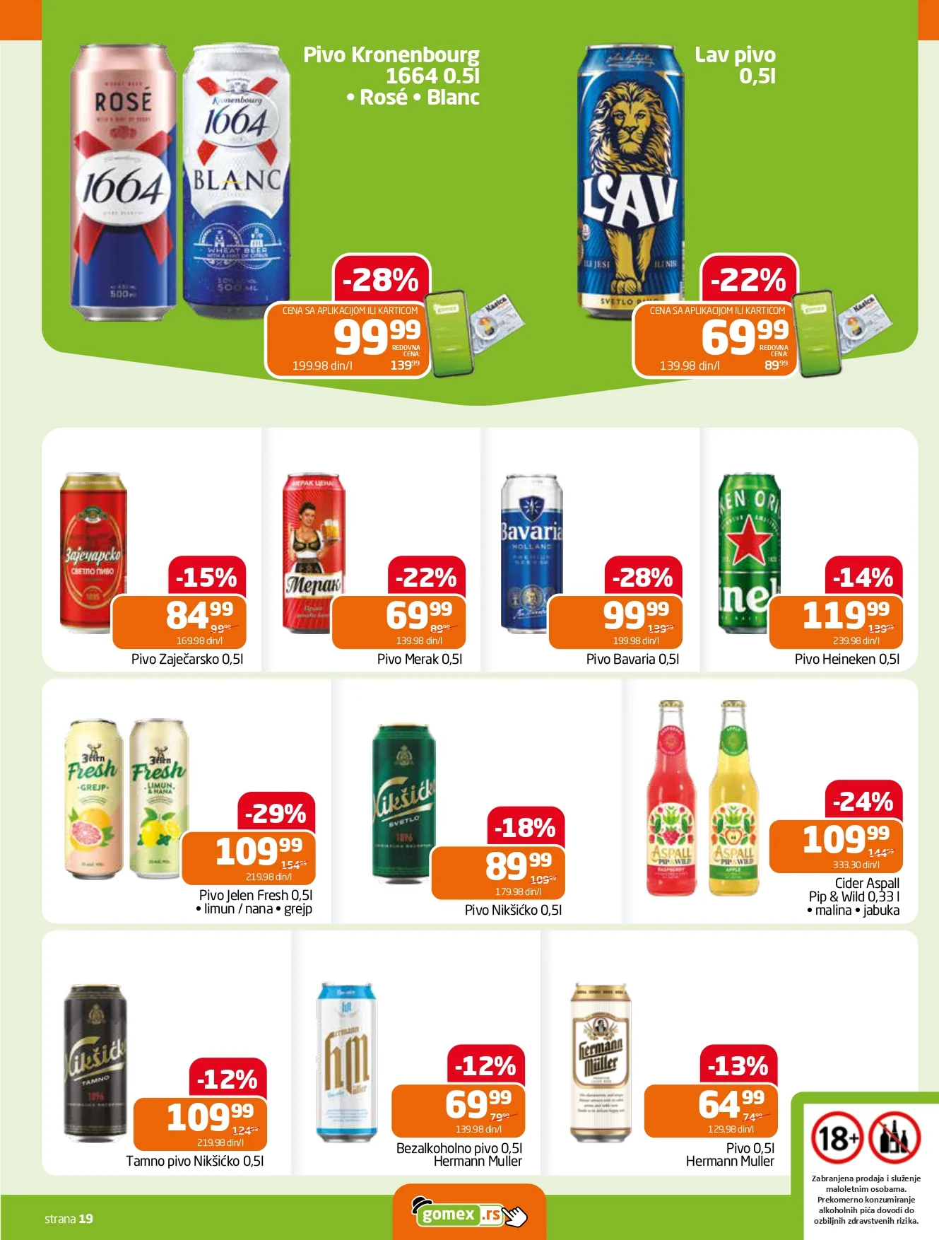 Gomex katalog AKCIJE IZ ŠEŠIRA 13-26.5.2026.