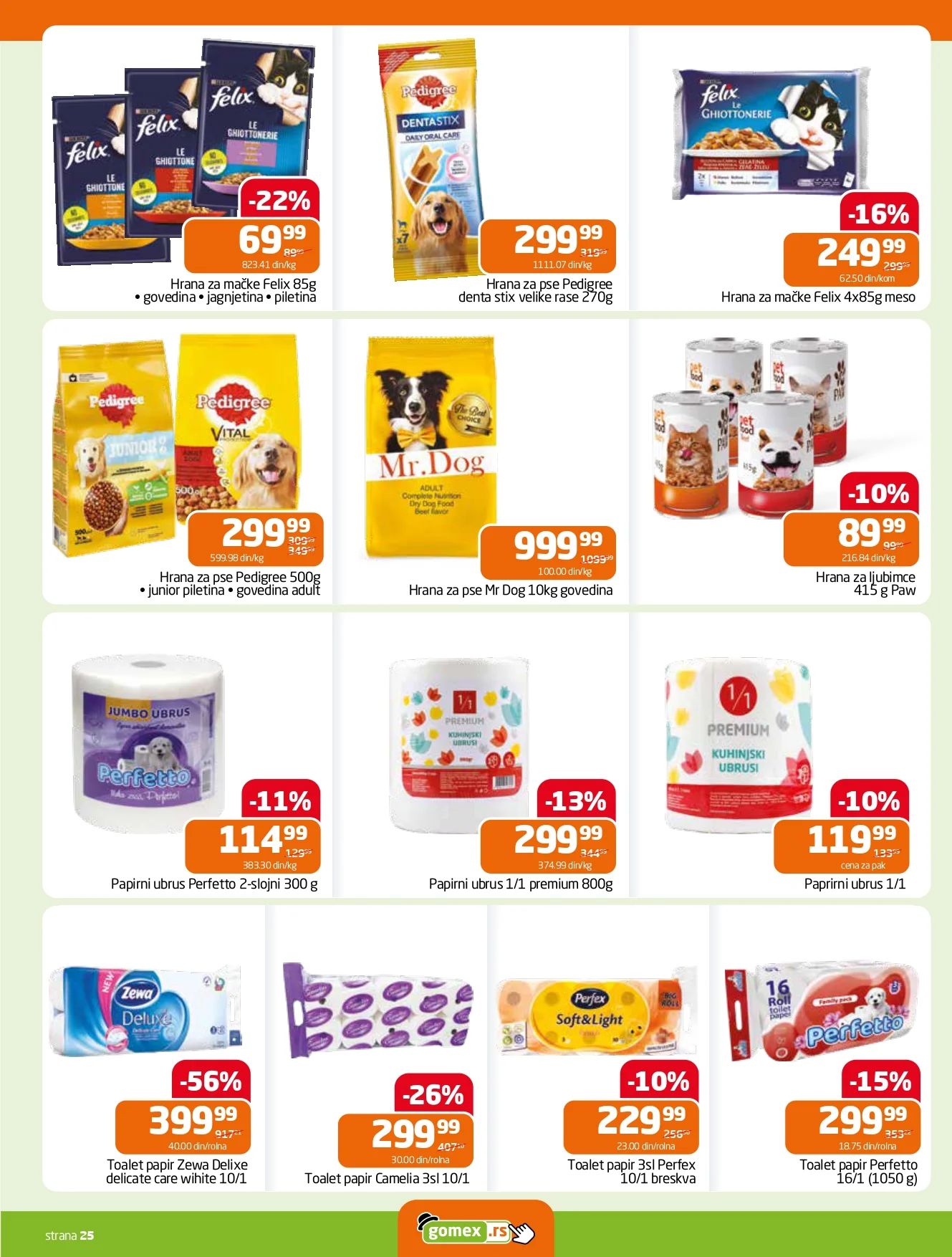 Gomex katalog AKCIJE IZ ŠEŠIRA 13-26.5.2026.