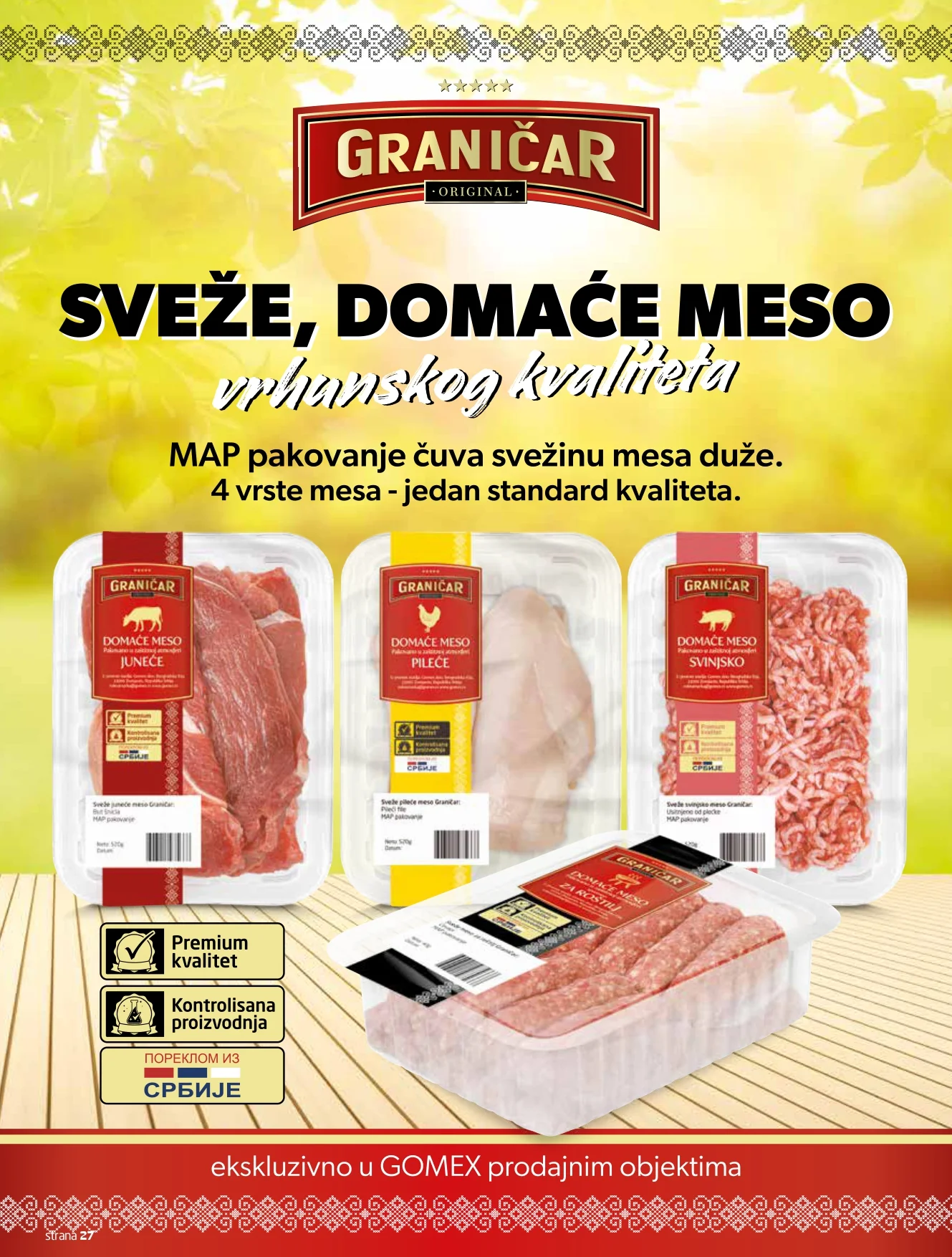 Gomex katalog AKCIJE IZ ŠEŠIRA 13-26.5.2026.