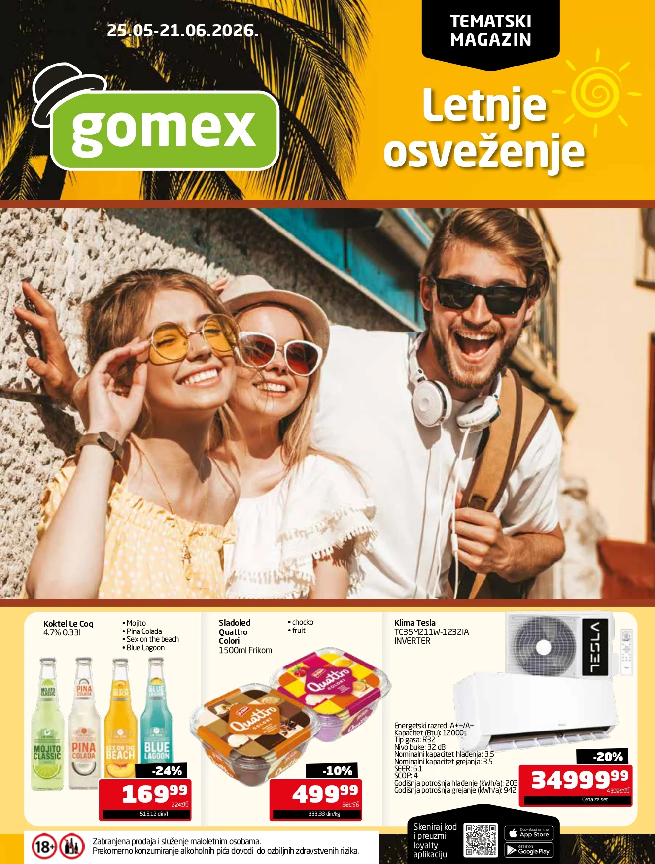 Gomex katalog TEMA MESECA 25.5-21.6.2026.