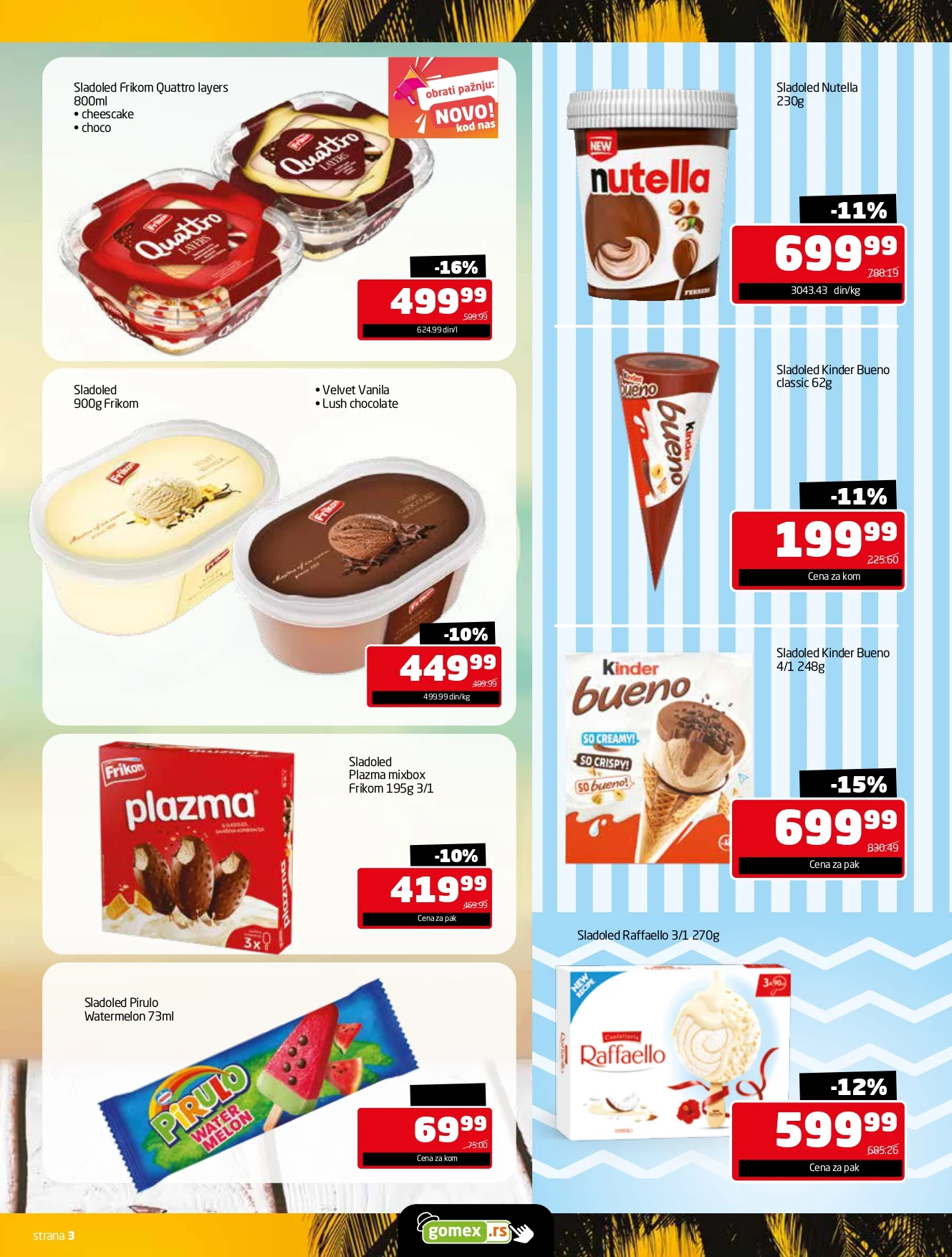 Gomex katalog TEMA MESECA 25.5-21.6.2026.