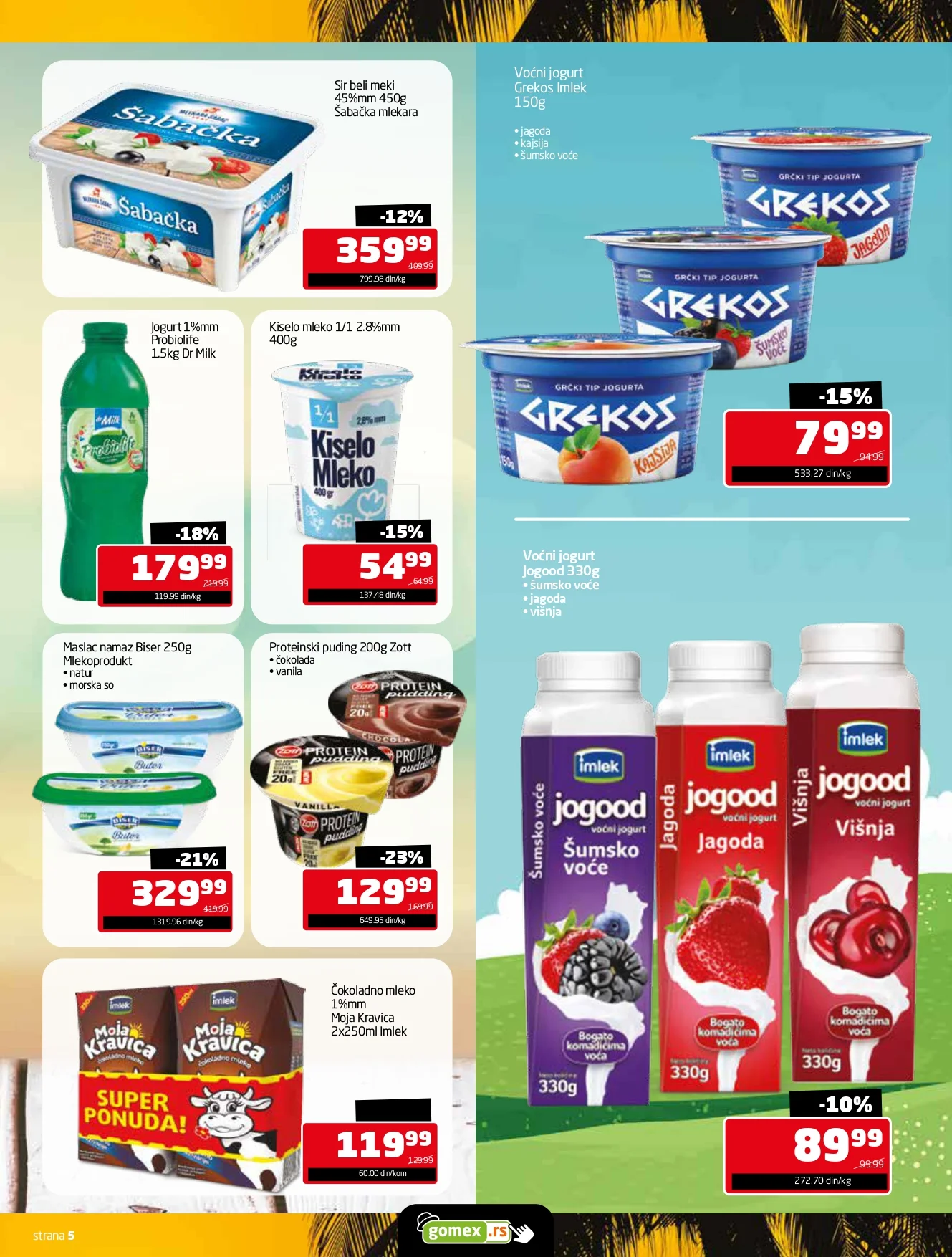 Gomex katalog TEMA MESECA 25.5-21.6.2026.