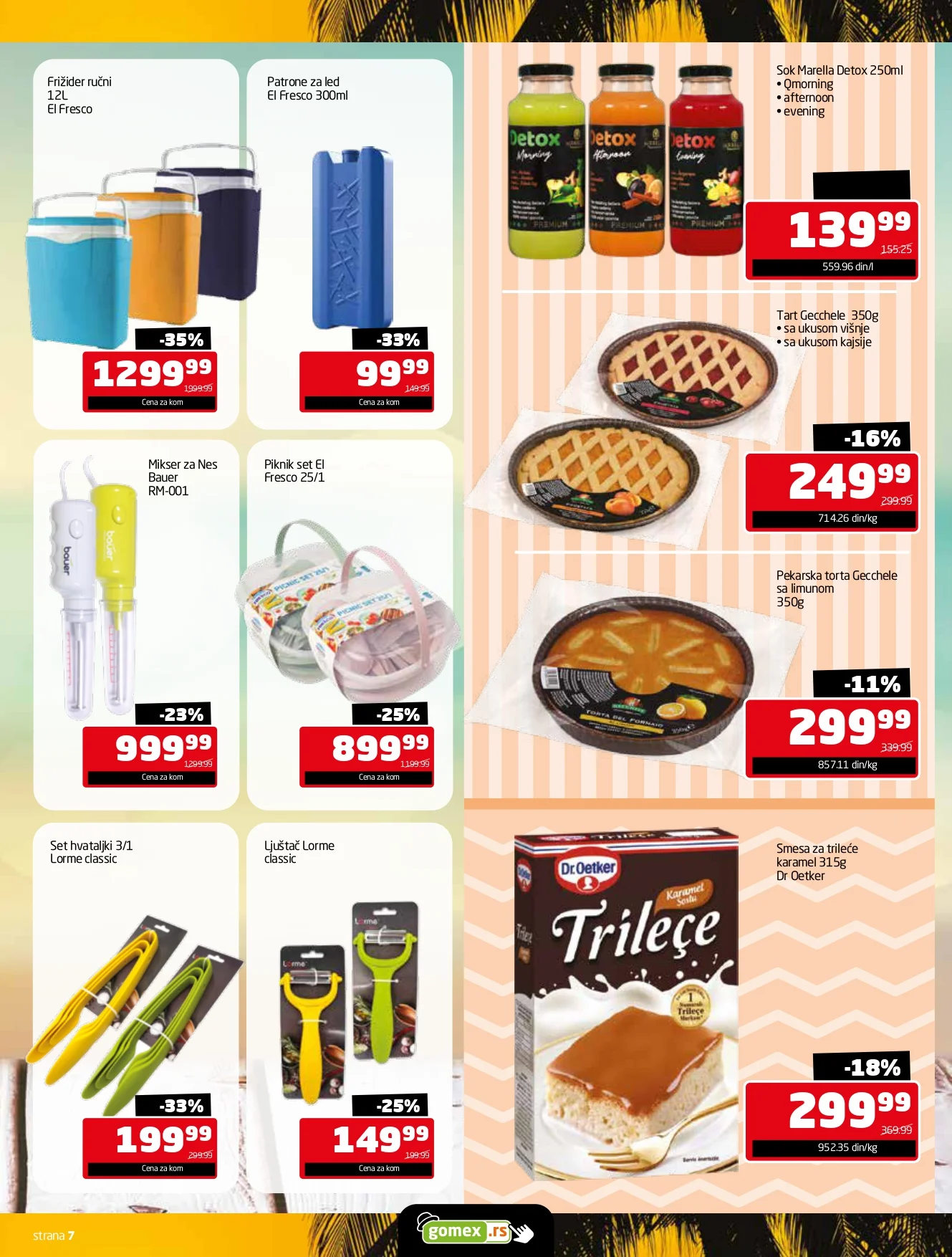Gomex katalog TEMA MESECA 25.5-21.6.2026.