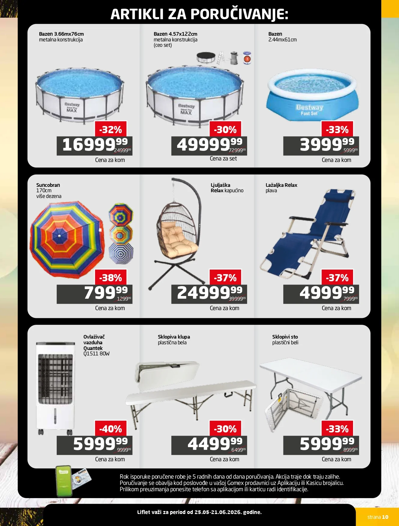 Gomex katalog TEMA MESECA 25.5-21.6.2026.