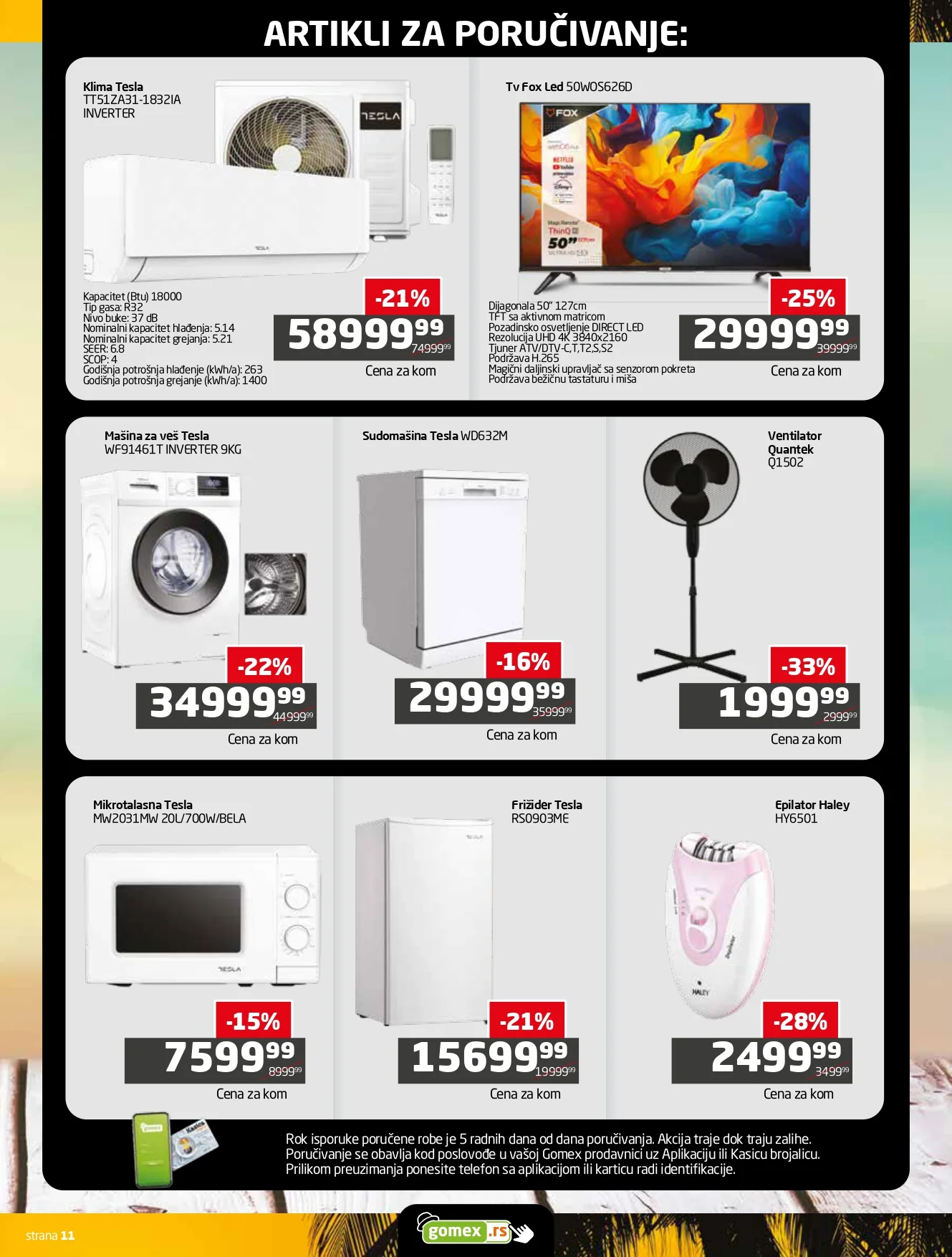 Gomex katalog TEMA MESECA 25.5-21.6.2026.
