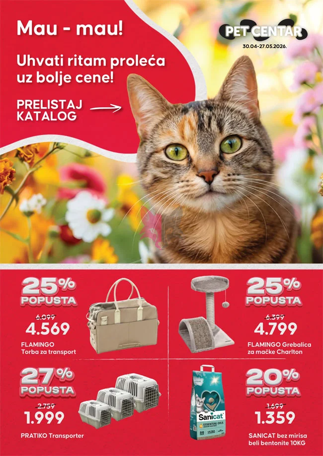 Pet centar katalog 30.4-27.5.2026.